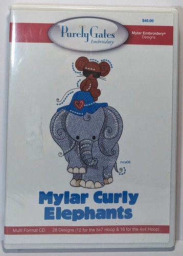 Mylar elefanti ricci purely - mylar,