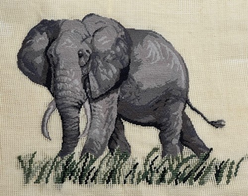 Tela punto ago elefante lavoro - punto,