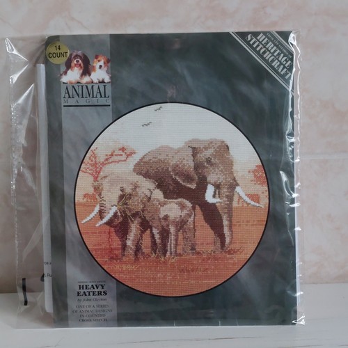 Kit punto croce elefante