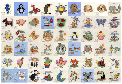 Kit punto croce mouseloft - punto,