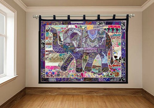 Elefante appeso parete - a,